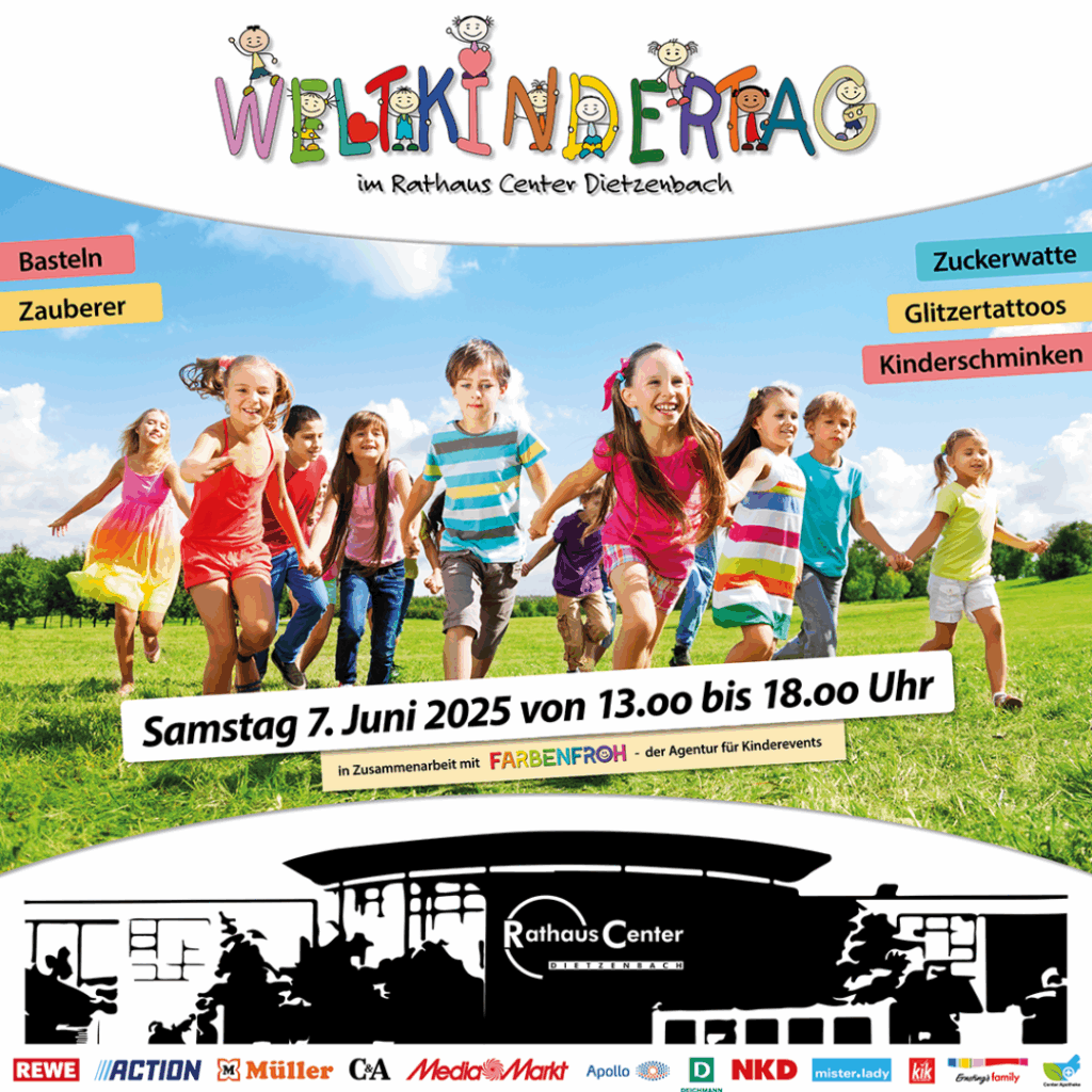 Weltkindertag im Rathaus Center Dietzenbach